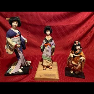 1950’s Japanese geisha dolls
